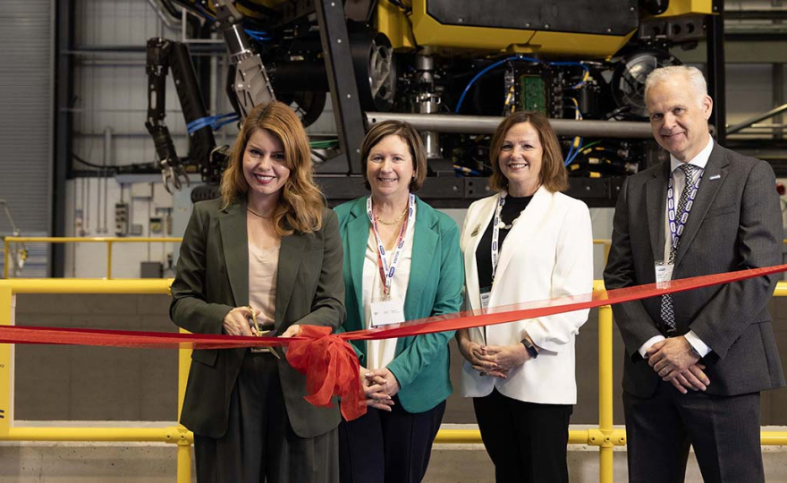 The official opening of SMD’s new facility, SMD Tech Works. (Image credit: SMD)